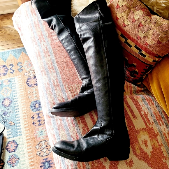 Fiorentini + Baker Over the Knee Leather Boots 🔥 - Picture 2 of 8